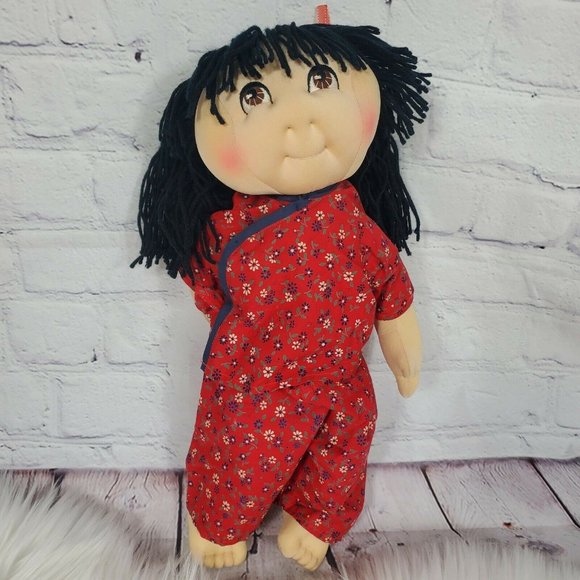Rice Paddy Babies Doll Vintage 1984 Baby Girl Hong Kong - Picture 2 of 10